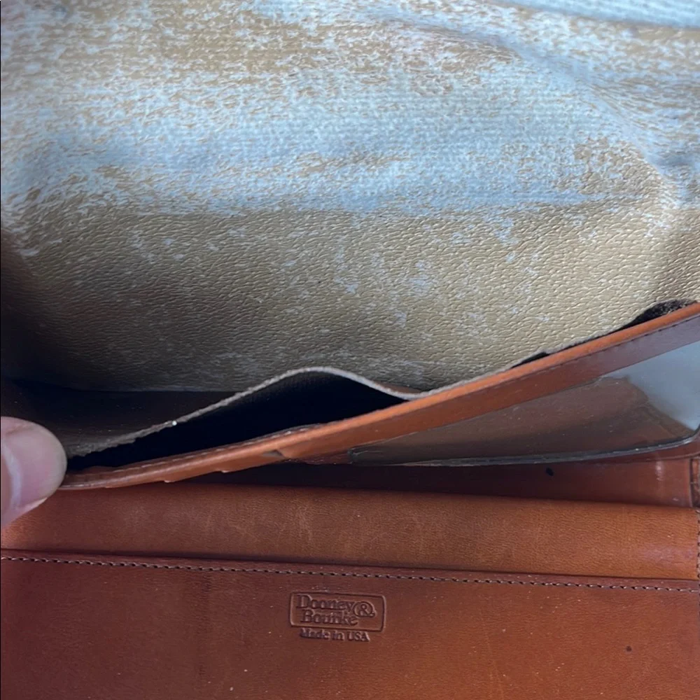 Dooney & Bourke Black and Brown Leather Accessory - Picture 7 of 11